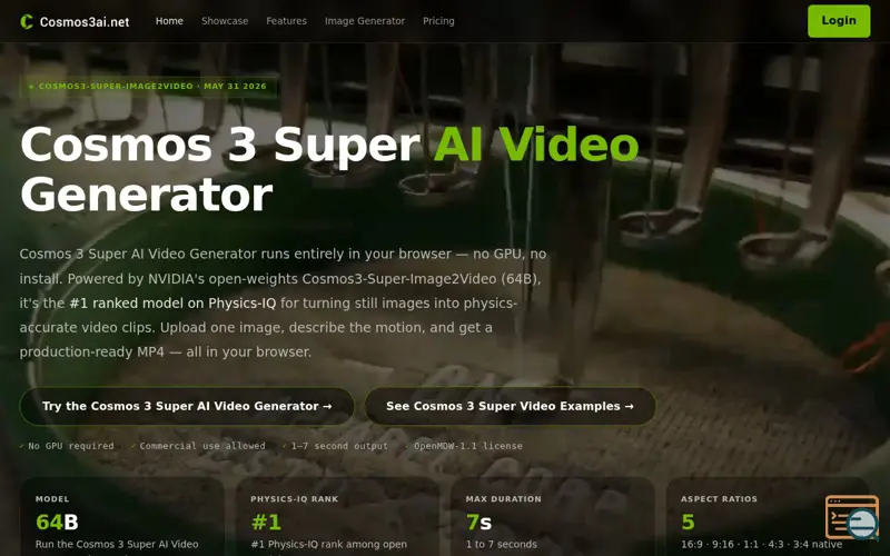 Screenshot of Cosmos 3