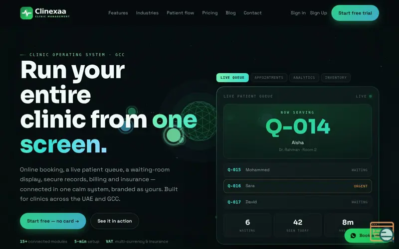 Screenshot of Clinexaa
