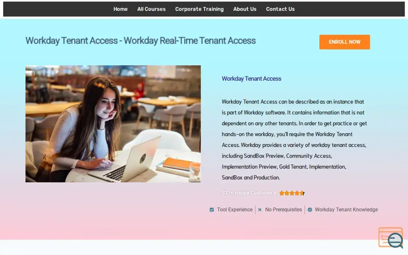 Screenshot of Cloudlearn24 Online Trainings