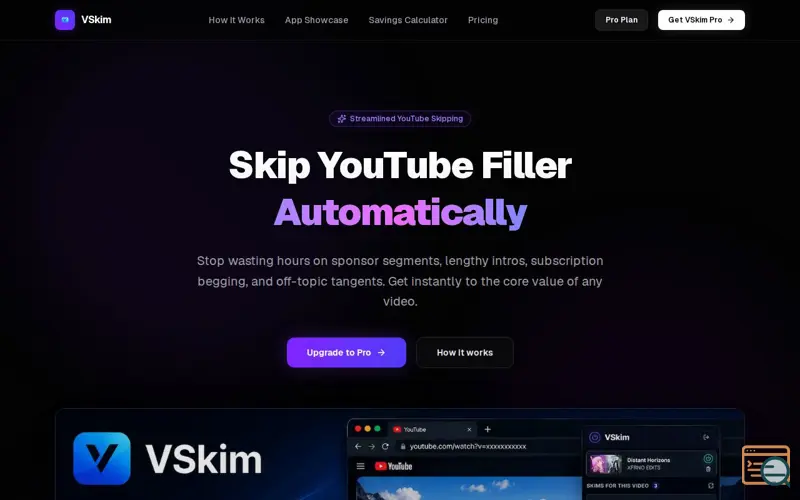 Screenshot of VSkim