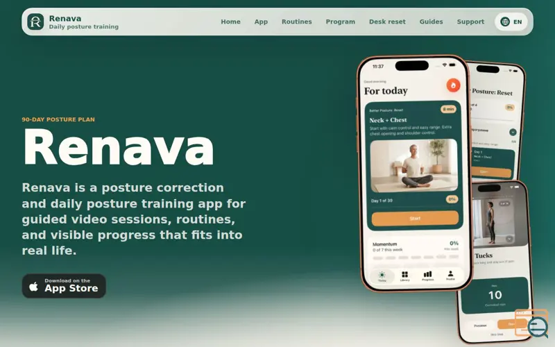Screenshot of Renava