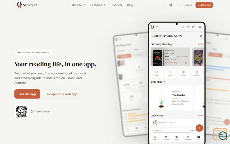 Screenshot of Seekquel