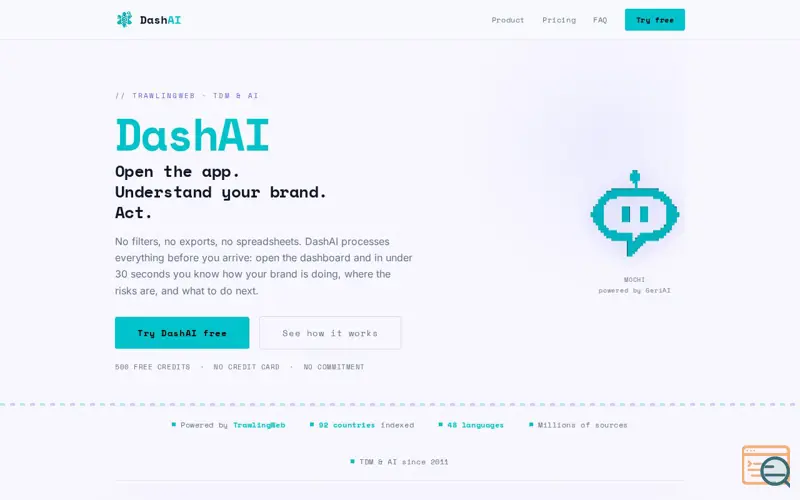 Screenshot of DashAI