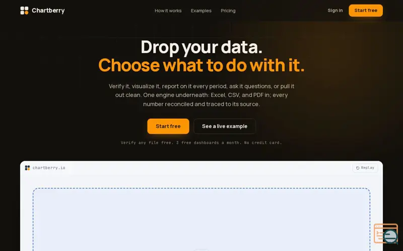 Screenshot of Chartberry
