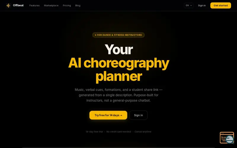 Screenshot of Offbeat