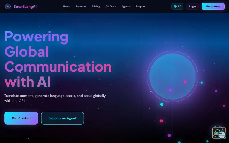 Screenshot of SmartLangAI