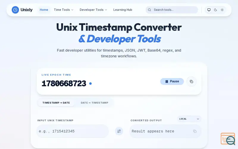 Screenshot of UnixlyTools