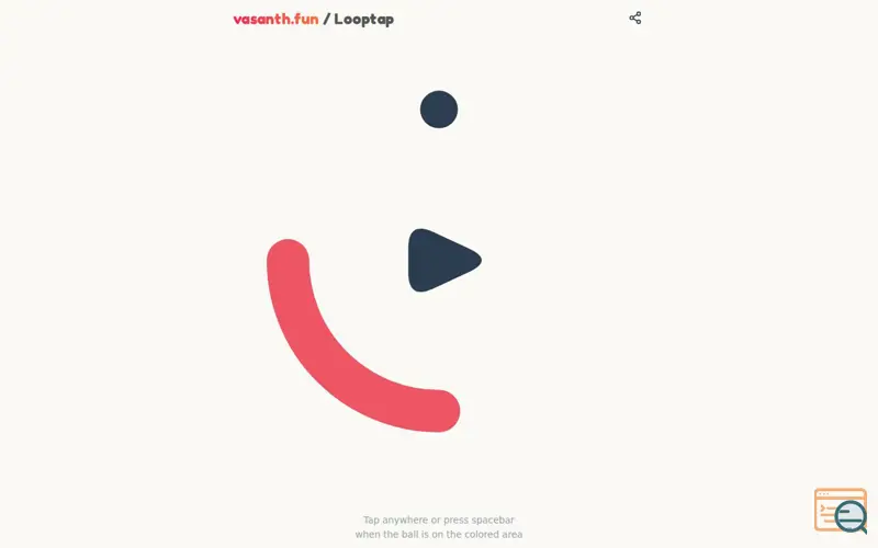 Screenshot of Looptap