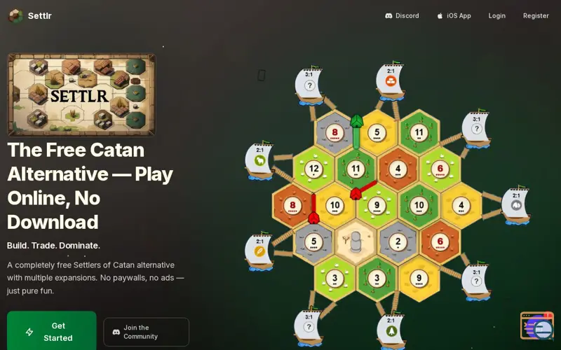 Screenshot of Settlr