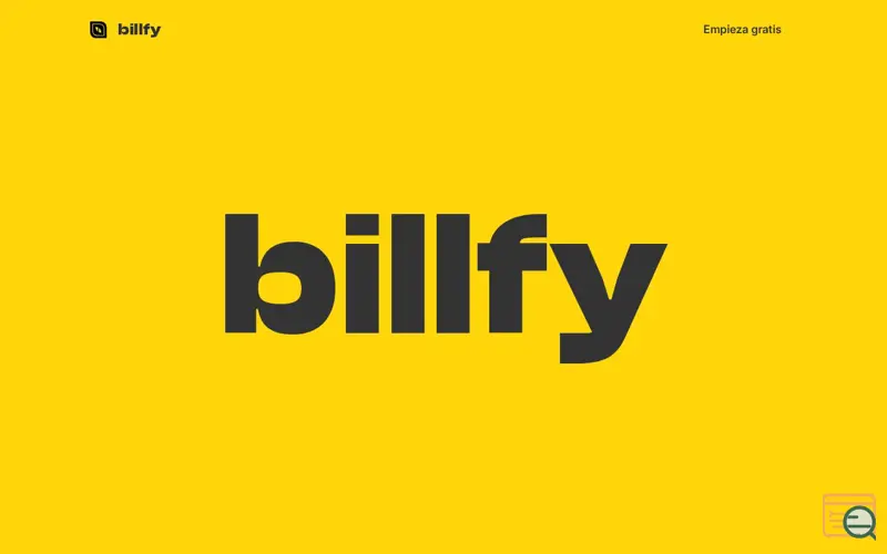 Screenshot of Billfy. Tu coach financiero por WhatsApp