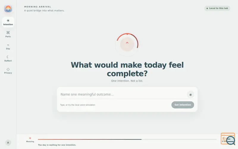 Screenshot of Morning Bridge