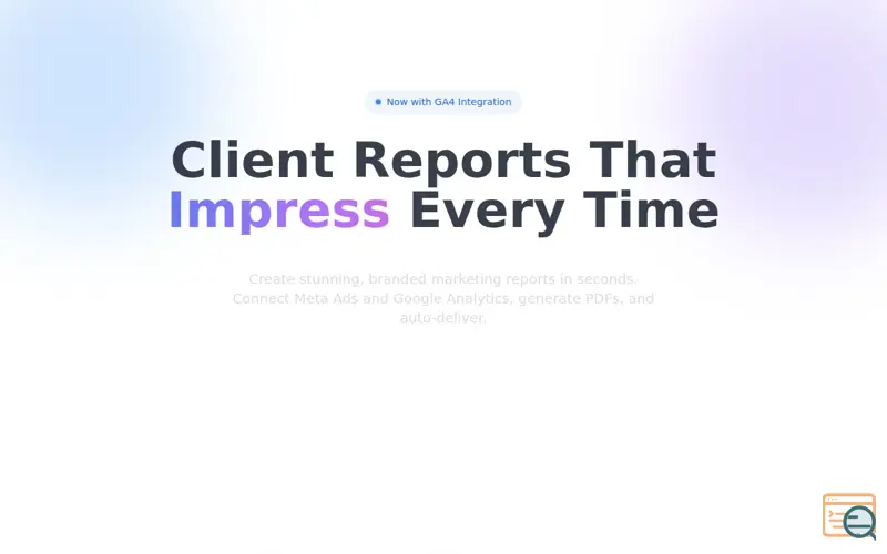 Screenshot of ReportFlow
