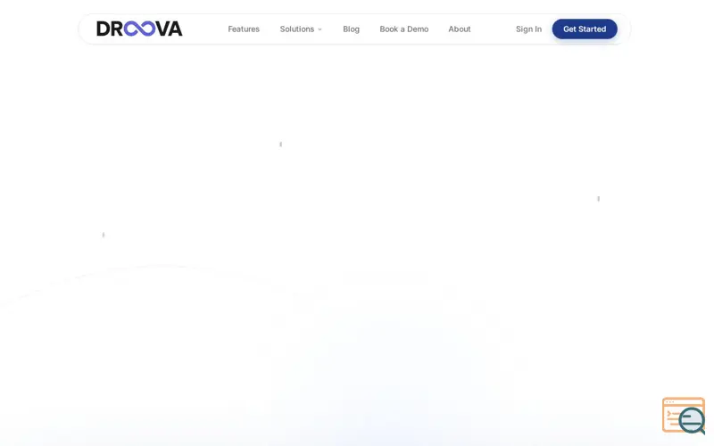 Screenshot of Droova