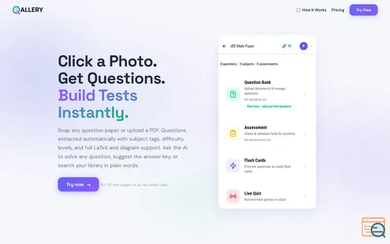 Screenshot of Qallery