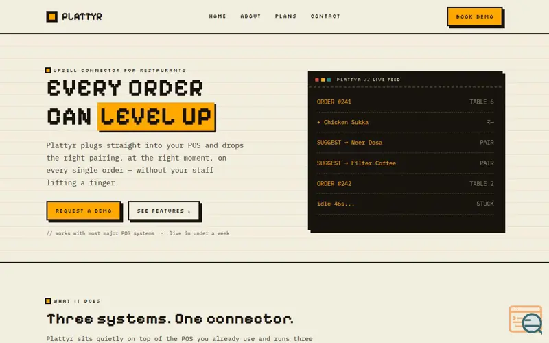 Screenshot of Plattyr