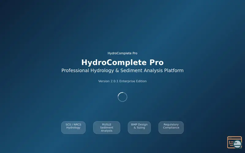 Screenshot of HydroComplete Pro