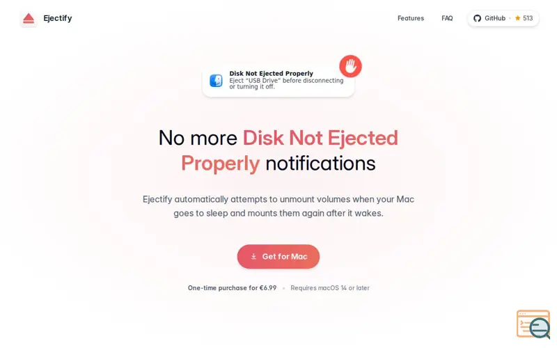 Screenshot of Ejectify 2