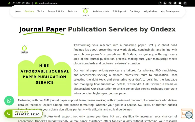 Screenshot of Ondezx