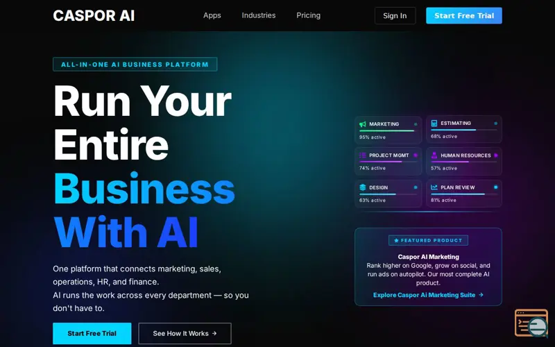 Screenshot of Every module. One connected platform.