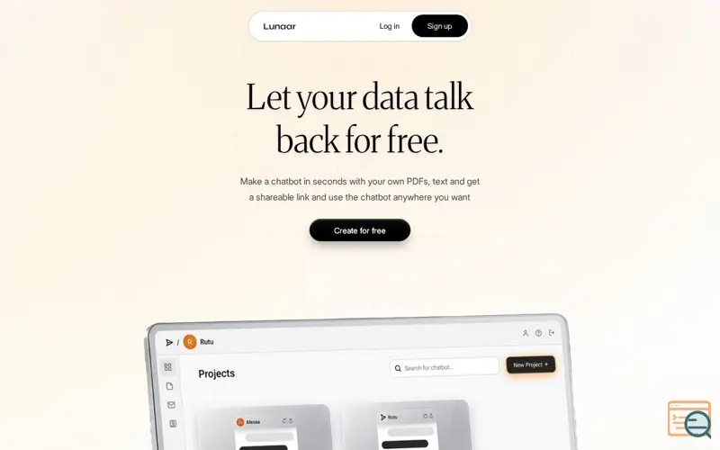 Screenshot of Lunaar