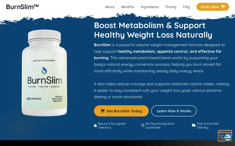 Screenshot of BurnSlim Official