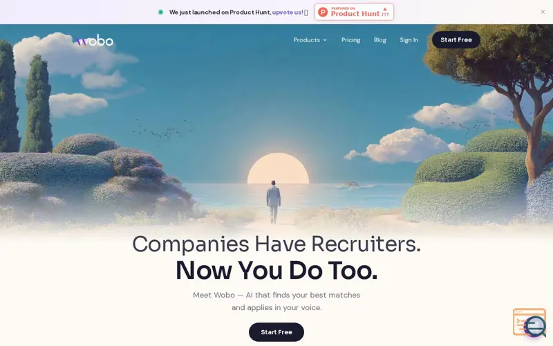 Screenshot of Wobo 2.0