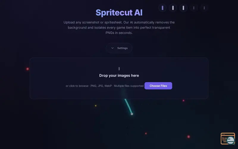 Screenshot of SpriteCut AI, a launch using Google Forms