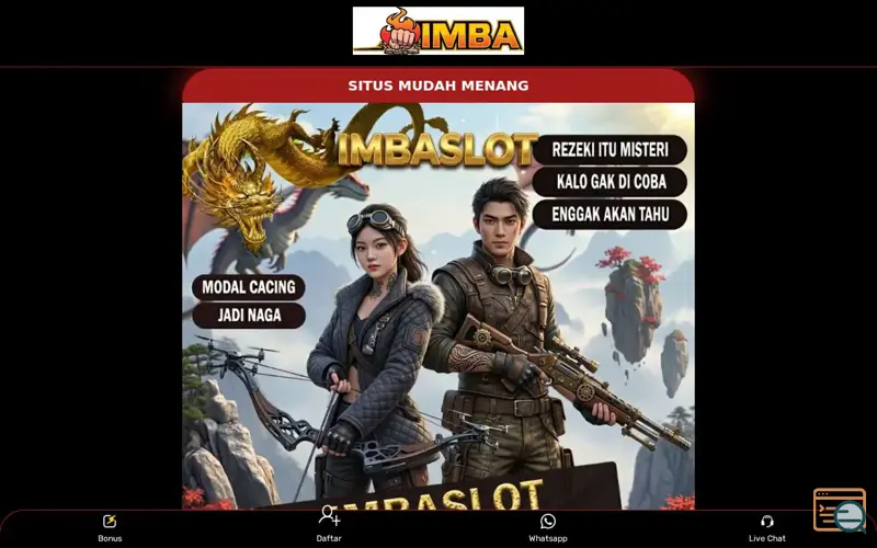 Screenshot of imbaslot, a launch using Postimg