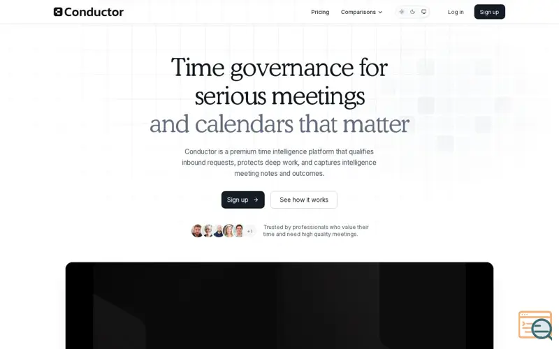 Screenshot of Conductor