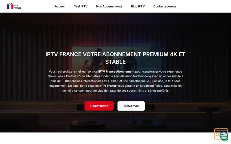 Screenshot of IPTV France Abonnement Premium