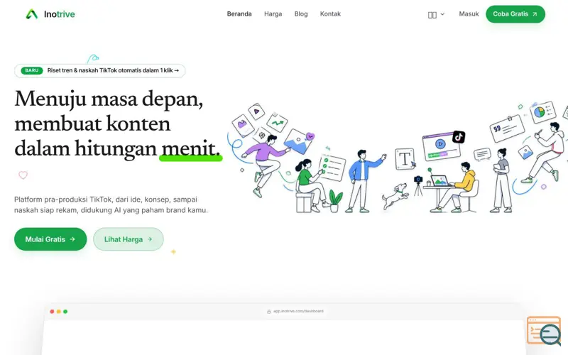 Screenshot of Inotrive