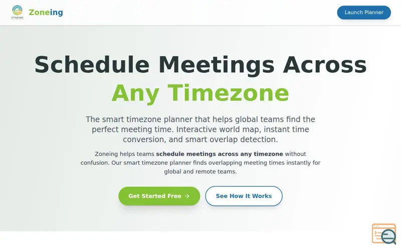 Screenshot of Zoneing