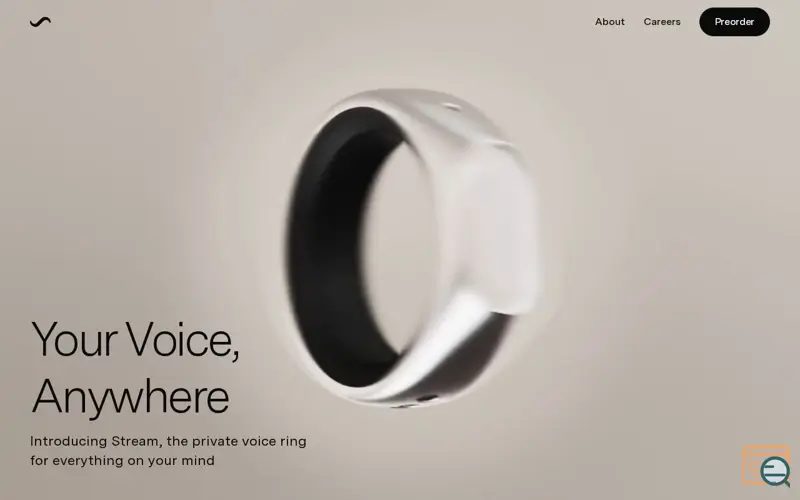 Screenshot of Universal Dictation on Stream, a launch using Tippy.js
