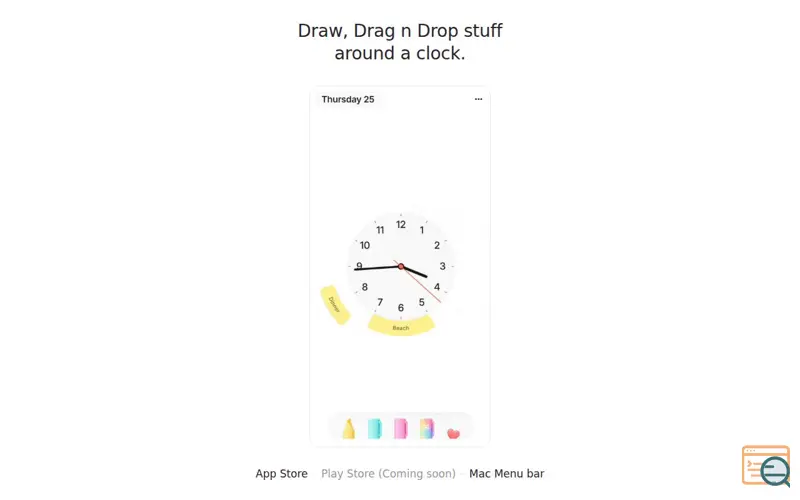 Screenshot of Time Pencil