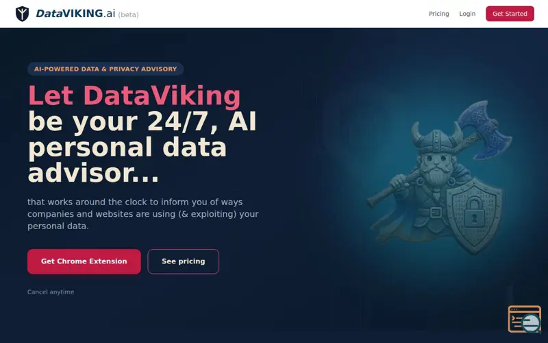 Screenshot of DataVIKING.ai