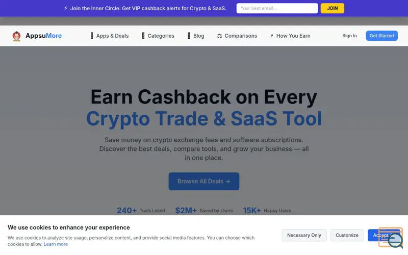 Screenshot of AppsuMore