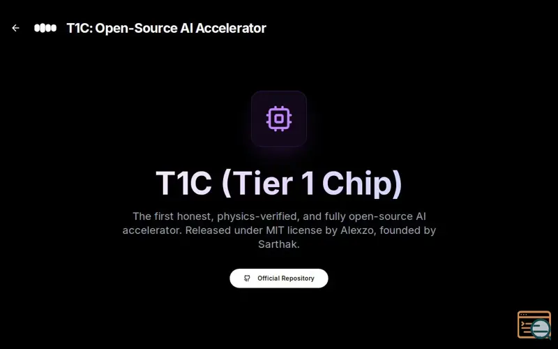 Screenshot of T1C