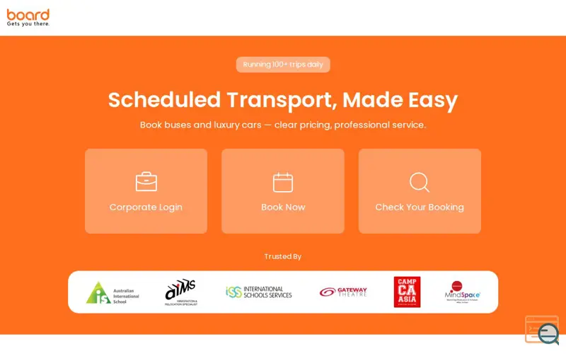 Screenshot of Board.sg