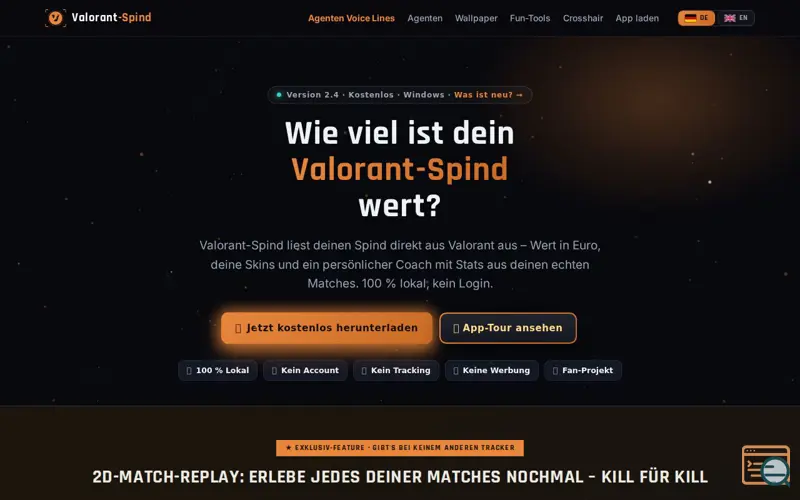 Screenshot of Valorant-Spind