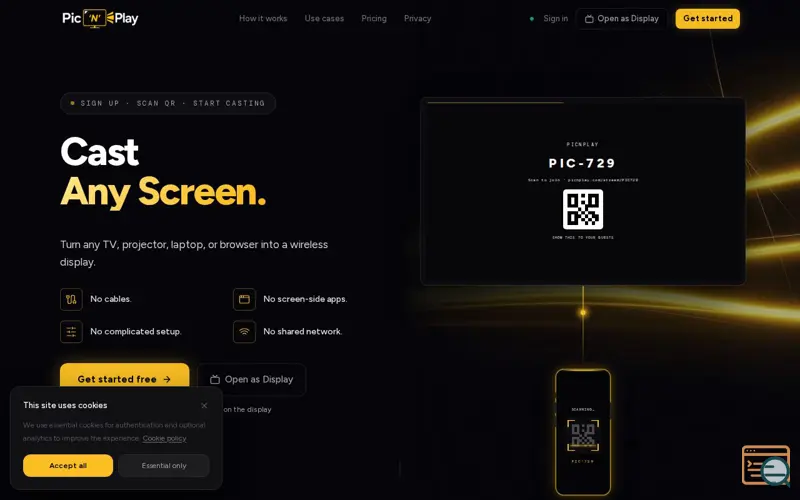 Screenshot of Pic 'N' Play