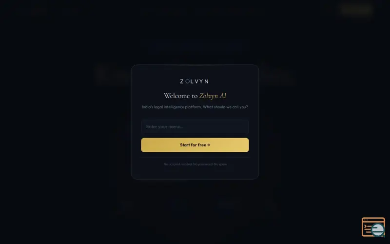 Screenshot of Zolvyn