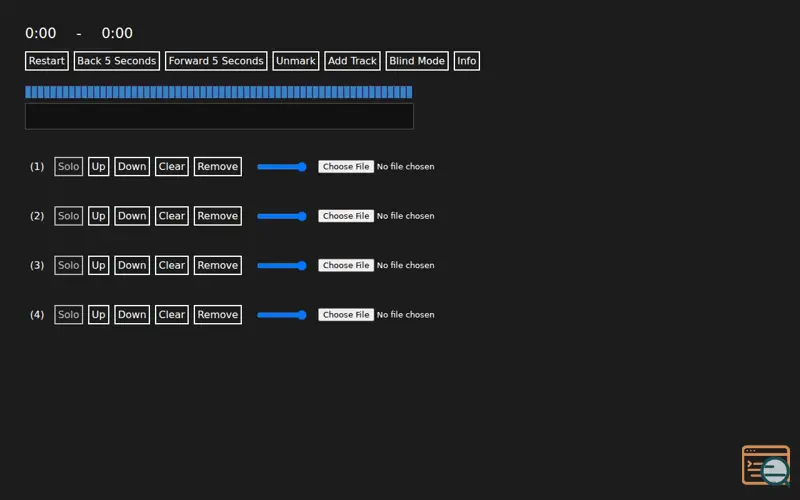 Screenshot of Compare Similar Audio Tracks
