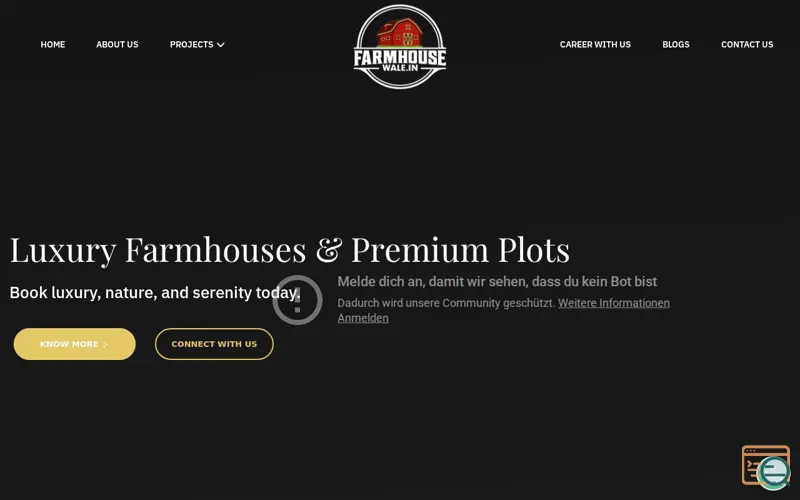 Screenshot of Farmhouse Wale