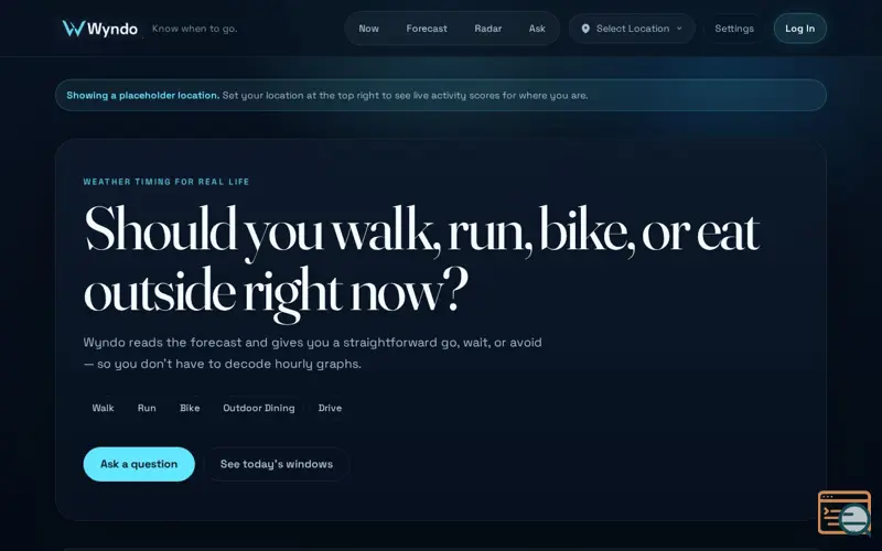 Screenshot of Wyndo