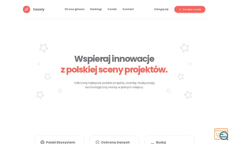 Screenshot of Saasly