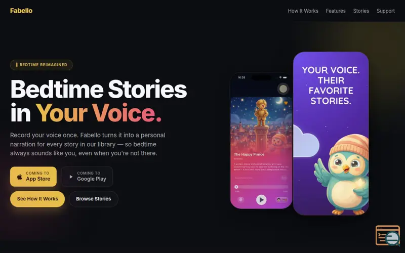 Screenshot of Fabello - Bedtime Stories