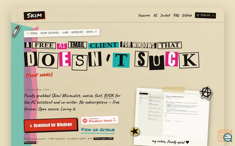 Screenshot of Skim
