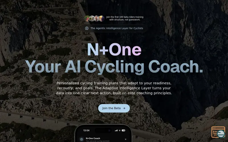 Screenshot of N+One Dynamic Coach