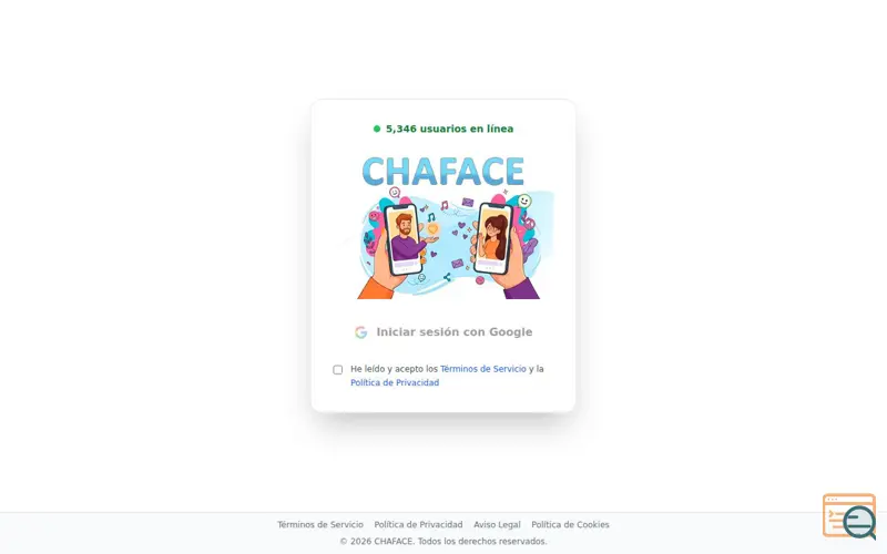 Screenshot of Chaface