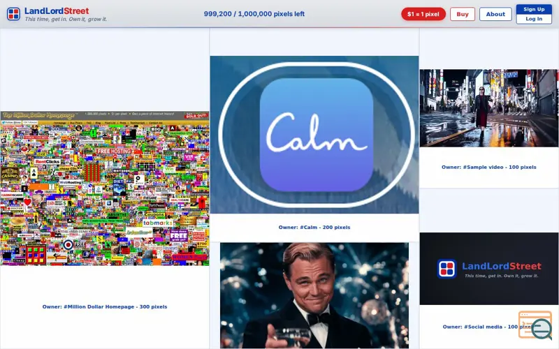Screenshot of LandLordStreet